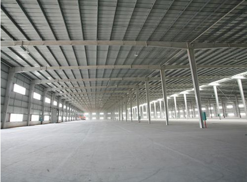 广州钢结构厂房施工